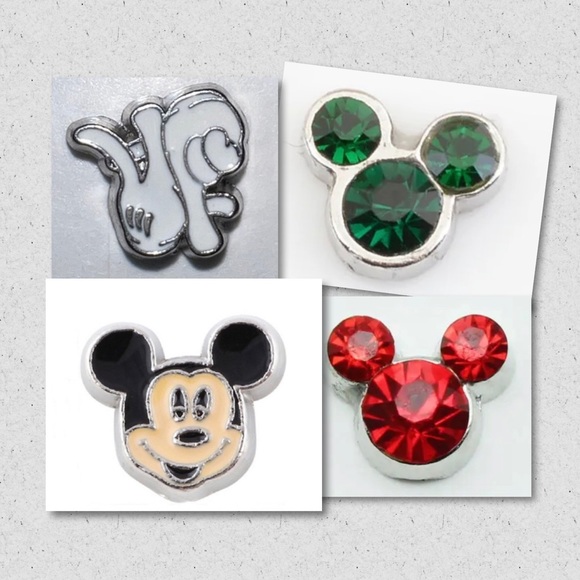 $2 FLOATING CHARM SET. NEW. $2 WITH ANY $10 ORDER OR MORE - Picture 3 of 16